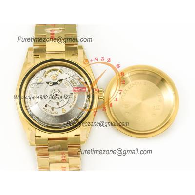 DayDate 40 228238 VR3255 Automatic Mens Watch Best Edition ARF YG Gold Diamonds Dial President Bracelet CHS