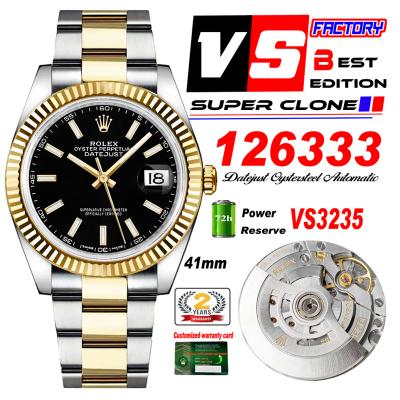 DateJust 41 126333 VS3235 Automatic Mens Watch 904...