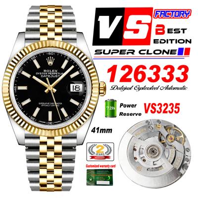 DateJust 41 126333 VS3235 Automatic Mens Watch 904...