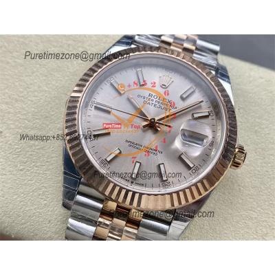 DateJust 41 126333 VS3235 Automatic Mens Watch 904L SS VSF Best Edition RG Gold Dial on Jubilee Bracelet CHS