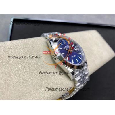 DateJust 41 126300 VS3235 Automatic Mens Watch 904L SS VSF Best Edition Blue Dial on Jubilee Bracelet CHS