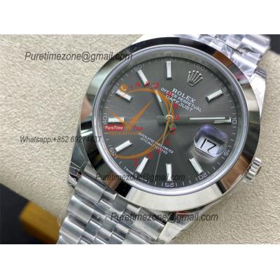 DateJust 41 126300 VS3235 Automatic Mens Watch 904L SS VSF Best Edition Gray Dial on Jubilee Bracelet CHS