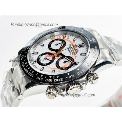 Daytona 116500 Panda SH4130 Automatic Chronograph Mens Watch Best Edition VSF White Dial 904L SS Bracelet