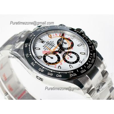 Daytona 116500 Panda SH4130 Automatic Chronograph Mens Watch Best Edition VSF White Dial 904L SS Bracelet