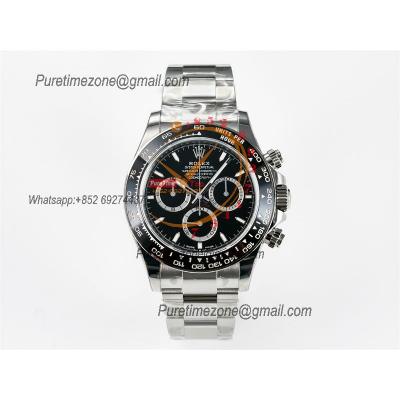 Daytona 126500 SH4131 Automatic Chronograph Mens Watch Best Edition VSF Black Dial 904L SS Bracelet