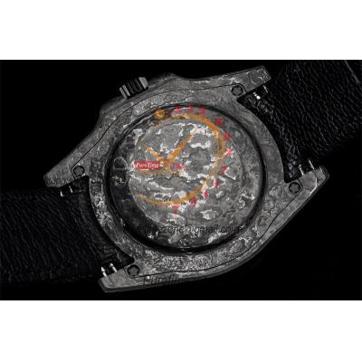 DIW Carbon 126710 VR3186 Automatic Mens Watch Best Edition VSF Forged Carbon Graffiti Dial Nylon Strap CHS