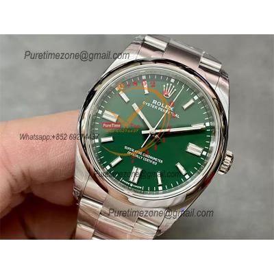 Oyster Perpetual 126000 36mm VS3230 Automatic Mesn Watch Best Edition VSF Green Dial 904L SS Bracelet CHS