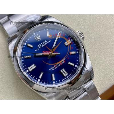 Oyster Perpetual 126000 36mm VS3230 Automatic Mesn Watch Best Edition VSF Blue Dial 904L SS Bracelet CHS