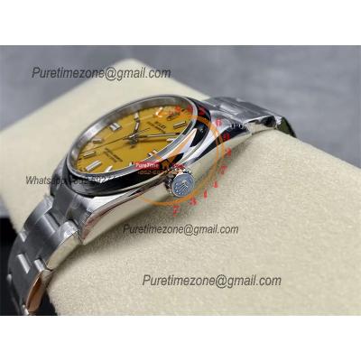 Oyster Perpetual 126000 36mm VS3230 Automatic Mesn Watch Best Edition VSF Yellow Dial 904L SS Bracelet CHS