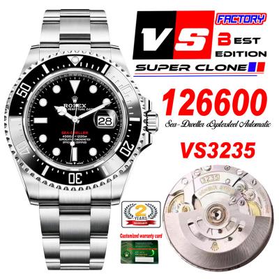 Sea-Dweller 126600 VR3235 Automatic Mens Watch Bes...