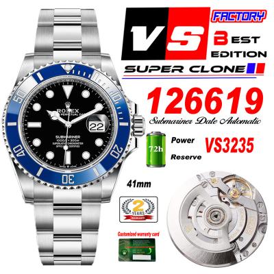 Submariner 41mm 126619LB  VS3235 Automatic Mens Wa...