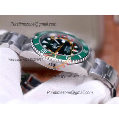 Submariner 40 116610LV  VS3135 Automatic Mens Watch VSF 1:1 Best Edition Green Dial 904L SS Bracelet Hulk CHS