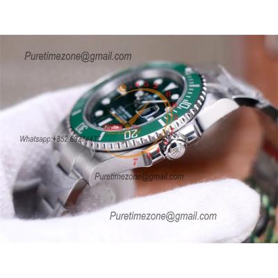 Submariner 40 116610LV  VS3135 Automatic Mens Watch VSF 1:1 Best Edition Green Dial 904L SS Bracelet Hulk CHS