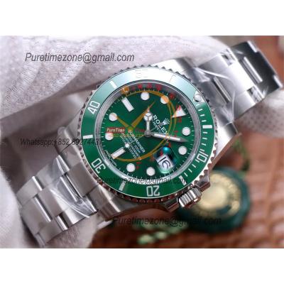 Submariner 40 116610LV  VS3135 Automatic Mens Watch VSF 1:1 Best Edition Green Dial 904L SS Bracelet Hulk CHS