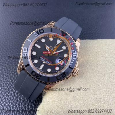 Yacht-Master 40mm 126655 VS3235 Automatic Mens Watch VSF 1:1 Best Edition RG 3D Ceramic Bezel Black Rubber CHS