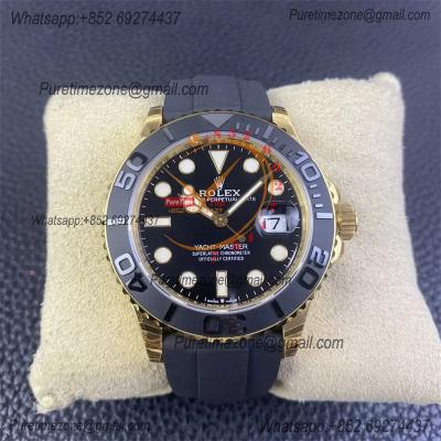 Yacht-Master 42mm 226658 VS3235 Automatic Mens Watch VSF 1:1 Best Edition YG 3D Ceramic Bezel Black Rubber CHS