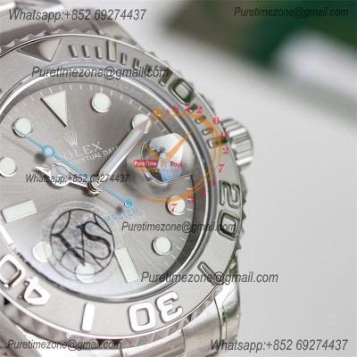 Yacht-Master 40mm 126622 VS3235 Automatic Mens Watch VSF Best Edition 3D Ceramic Bezel Gray Dial 904L SS Bracelet CHS