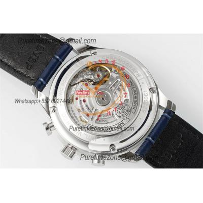 Portuguese IW371606 A69355 Automatic Chronograph Mens Watch AZF Best Edition 41 Blue Dial Blue Leather CHS