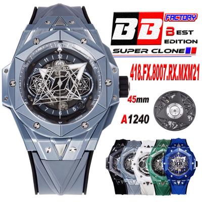 Big Bang Sang Bleu II Gray Ceramic A1240 Automatic...