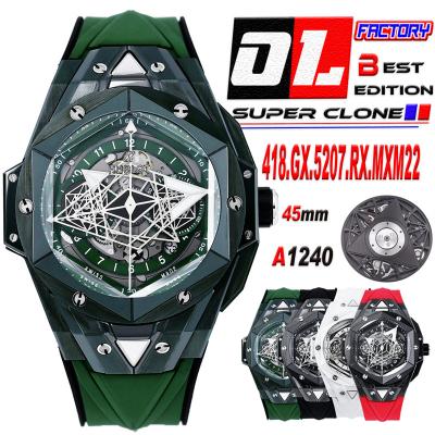 Big Bang Sang Bleu II Green Ceramic A1240 Automati...