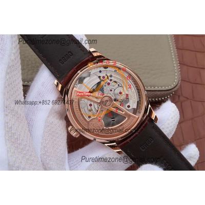 Portuguese Tourbillon Mystere Retrograde IW504402 Automatic Mens Watch Best Edition AZF RG Gray Dial Leather CHS