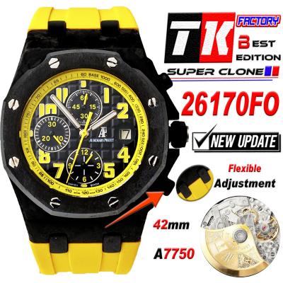 Royal Oak Offshore 20176FO 'Bumble Bee' A7750 Auto...