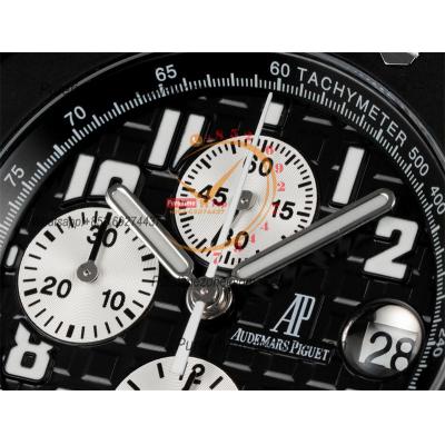 Royal Oak Offshore 25940SK 42 Rubberclad A7750 Automatic Chronograph Mens Watch Best Edition TKF SS Black Dial Rubber CH