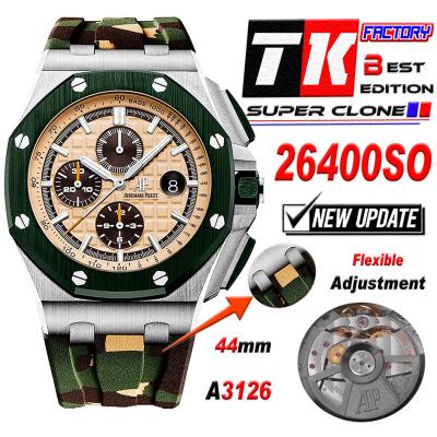 Royal Oak Offshore 26400SO A3126 Automatic Chronog...