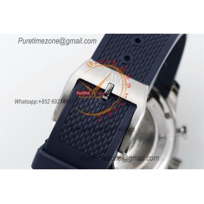 Portuguese Chronograph IW371606 A69355 Atuomatic Mens Watch Best Edition Z+F Blue Dial Rubber Strap CHS