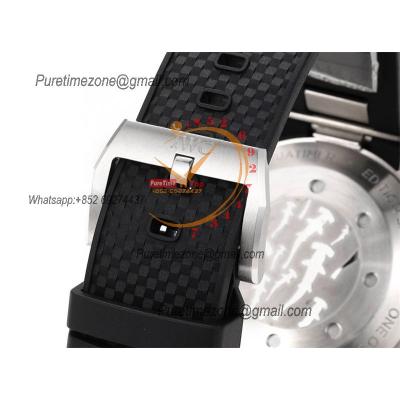 Aquatimer Chronograph Sharks 44mm IW379506 A7750 Atuomatic Mens Watch Best Edition N1F Gray Dial Rubber Strap CHS