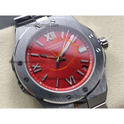 Alpine Eagle China Edition 298600-3023 2024 Red Dial M9015  Automatic Mens Watch Best Edition GHF 41 SS Bracelet CHS