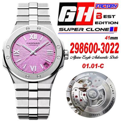 Alpine Eagle 41 Pink Dial 298600-3022 M9015  Autom...