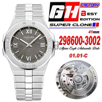 Alpine Eagle 41 Grey Dial 298600-3002 M9015  Autom...