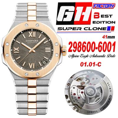 Alpine Eagle 41 Gray Dial 298600-6001 M9015  Autom...