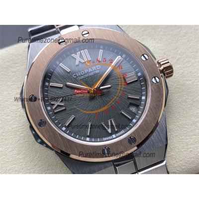 Alpine Eagle 41 Gray Dial 298600-6001 M9015  Automatic Mens Watch Best Edition GHF RG SS Bracelet CHS