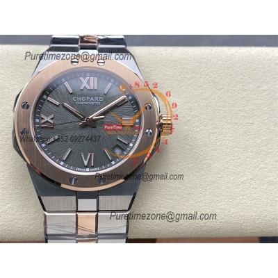 Alpine Eagle 41 Gray Dial 298600-6001 M9015  Automatic Mens Watch Best Edition GHF RG SS Bracelet CHS