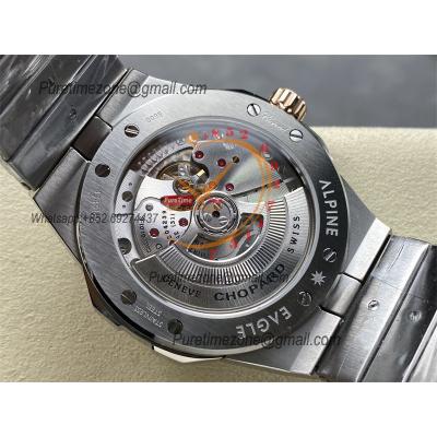 Alpine Eagle 41 Gray Dial 298600-6001 M9015  Automatic Mens Watch Best Edition GHF RG SS Bracelet CHS