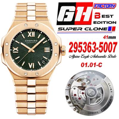 Alpine Eagle 41 Green Dial 295363-5007 M9015  Auto...