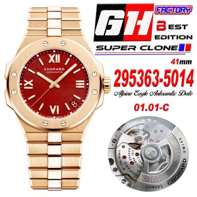 Alpine Eagle 41 Red Dial 295363-5014 M9015  Automa...