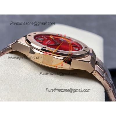 Alpine Eagle 41 Red Dial 295363-5014 M9015  Automatic Mens Watch Best Edition GHF RG SS Bracelet CHS