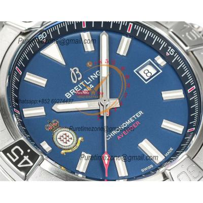 Avenger Red Arrows 60th Anniversary  A173281A1C1A1 A2824  Automatic Mens Watch Best Edition BLSF 42 Blue Dial SS Bracele