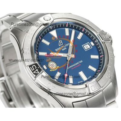 Avenger Red Arrows 60th Anniversary  A173281A1C1A1 A2824  Automatic Mens Watch Best Edition BLSF 42 Blue Dial SS Bracele