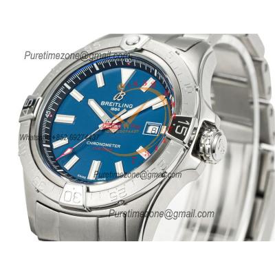 Avenger A17328101C1A1 A2824  Automatic Mens Watch Best Edition BLSF 42 Blue Dial SS Bracele CHS