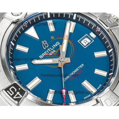 Avenger A17328101C1A1 A2824  Automatic Mens Watch Best Edition BLSF 42 Blue Dial SS Bracele CHS