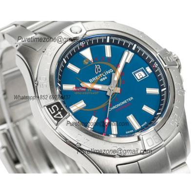 Avenger A17328101C1A1 A2824  Automatic Mens Watch Best Edition BLSF 42 Blue Dial SS Bracele CHS