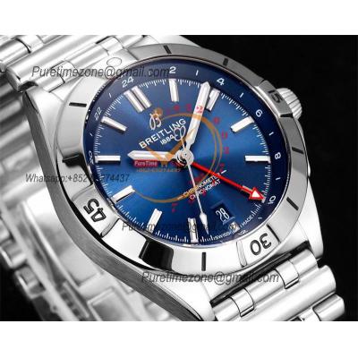 Chronomat Automatic GMT A2836 Automatic Mens Watch A32398101C1A1 Best Edition TWF 40mm Blue Dial SS Bracele CHS