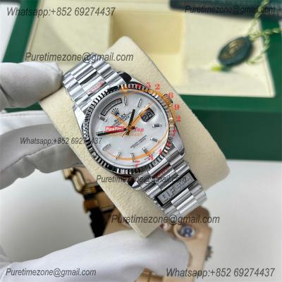 DayDate 36 128236 A2836 Automatic Mens Watch Best Edition QF V5 MOP Crystal Dial President Bracelet CHS (Gain Weight)