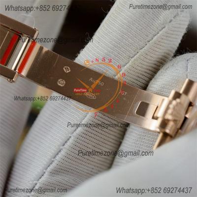 DayDate 40 228235 A2836 Automatic Mens Watch Best Edition QF V5 RG Gray Roman Dial President Bracelet (Gain Weight)