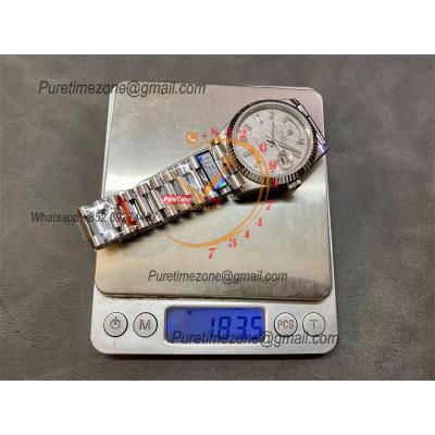 DayDate 40 228236 A2836 Automatic Mens Watch Best Edition QF V5 Meteorites Crystal  Dial President Bracelet (Gain Weight