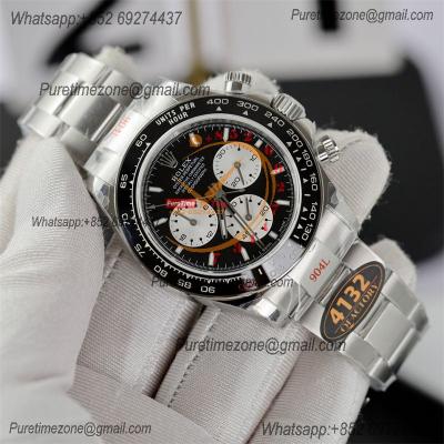 Daytona 126529LN Le Mans SH4132 Automatic Chronograph Mens Watch Best Edition QF V5 Black Dial 904L Steel Bracelet CHS